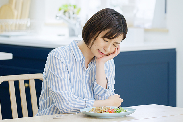 平時より消費するエネルギーを補給する食事の重要性