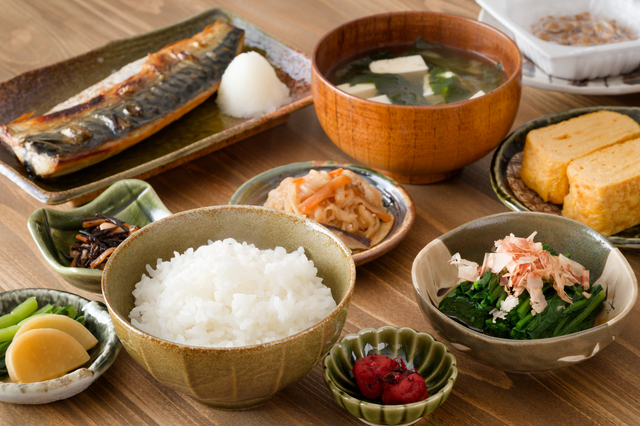 免疫を高めたり腸内環境を整える和朝食